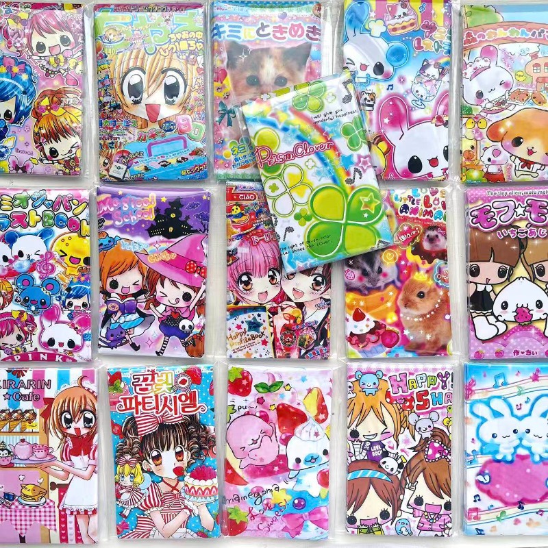 Sticker Sheet Set - 20pcs/Pack Heisei Retro Anime Girl Sticker