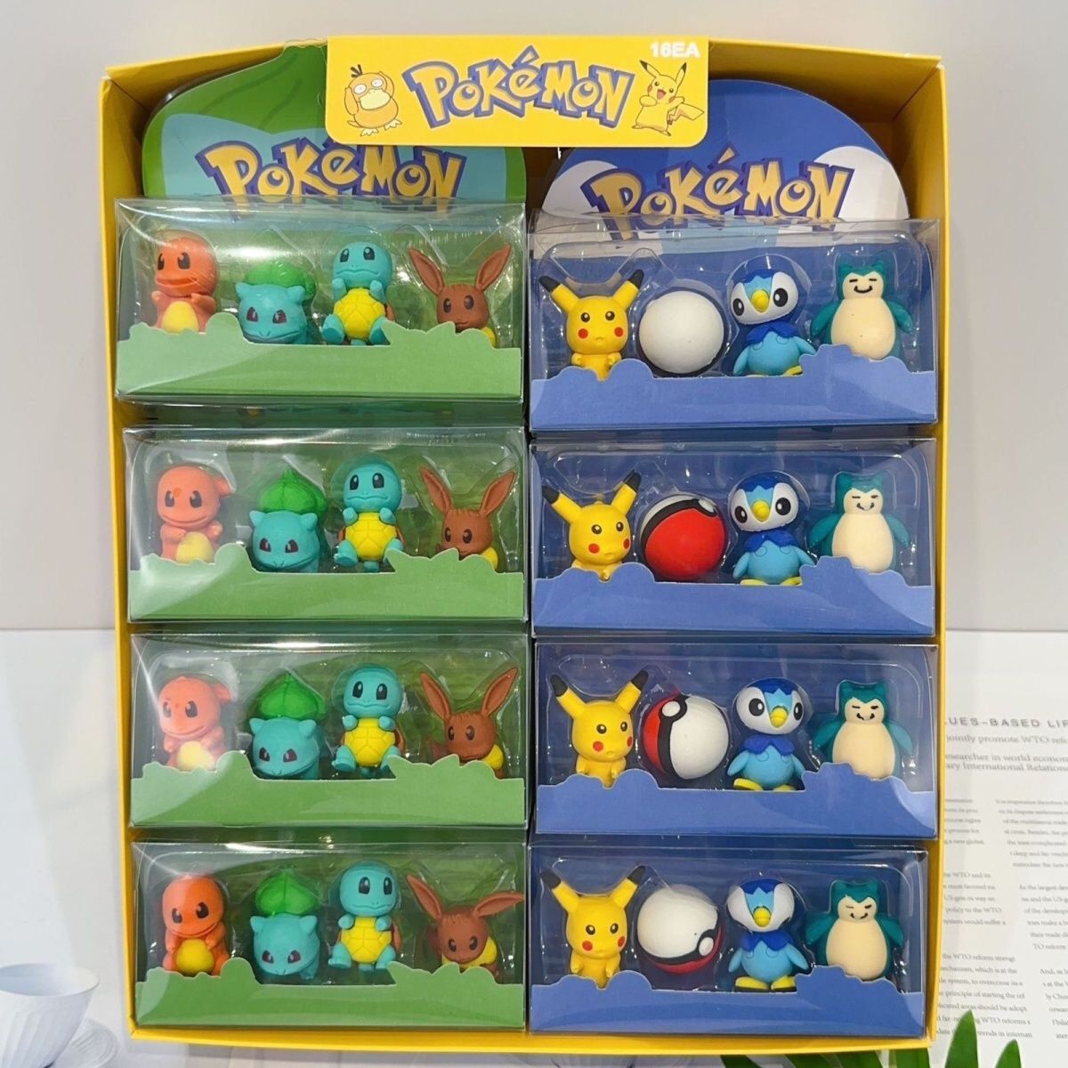 Pokémon figurine erasers, cute - Erased Anime Merchandise review and price