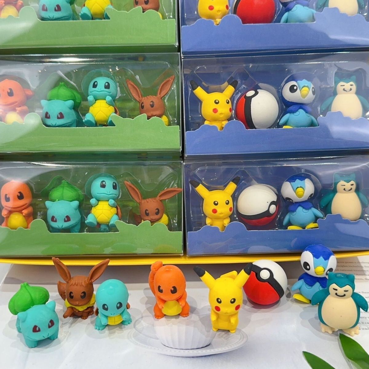 Pokémon figurine erasers, cute - Erased Anime Merchandise review and price